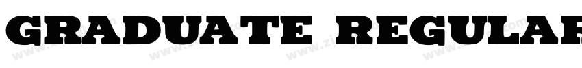 Graduate Regular字体转换